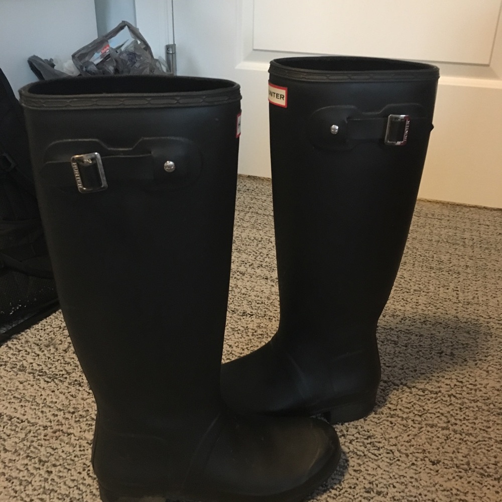 Hunter Tall original matte boots - Picture 5 of 8